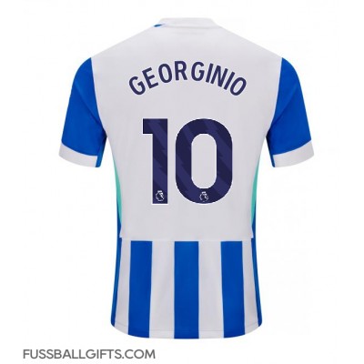 Brighton Georginio Rutter #10 Fußballbekleidung Heimtrikot 2025-26 Kurzarm Brighton Georginio Rutter #10 Fußballbekleidung Heimtrikot 2025-26 Kurzarm